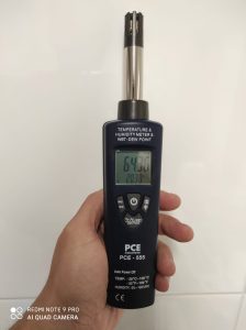 Equipo de medida utilizado en una auditoría energética