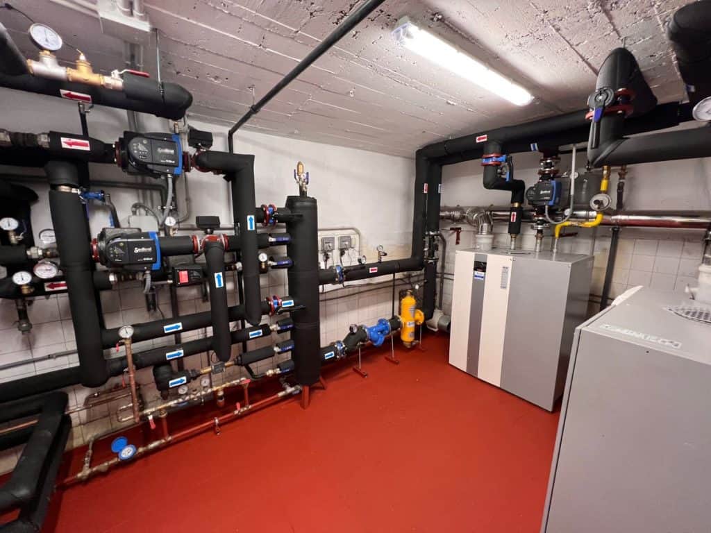 Sala de calderas en Siero