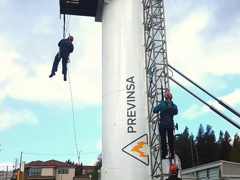 Previnsa Wind - trabajos en altura