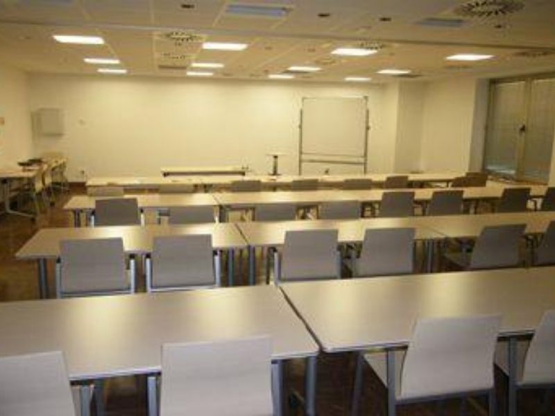 Centro de formación de Previnsa en Asturias. Imagen de las aulas.