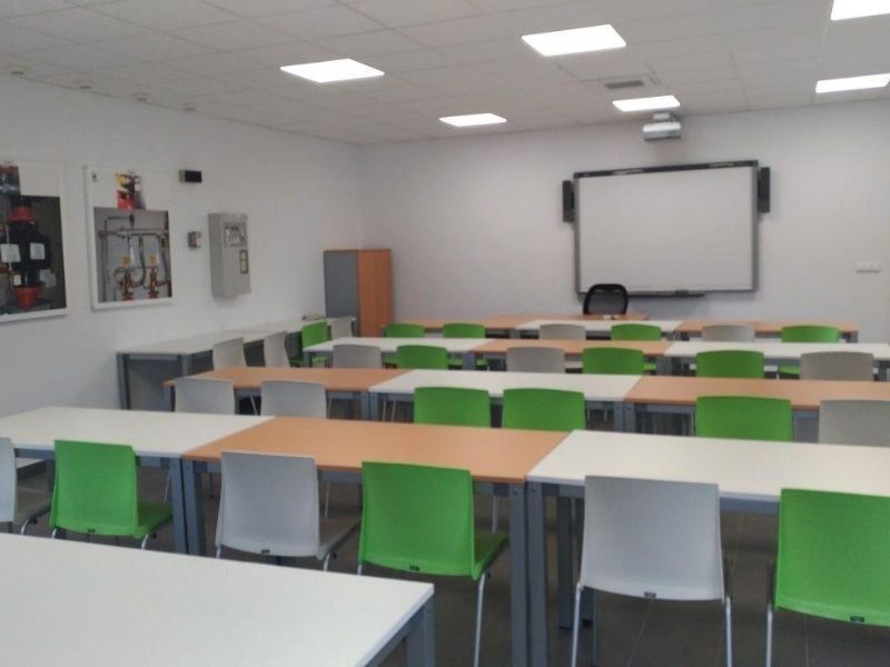 Centro de formación Previnsa Valencia. Aulas.